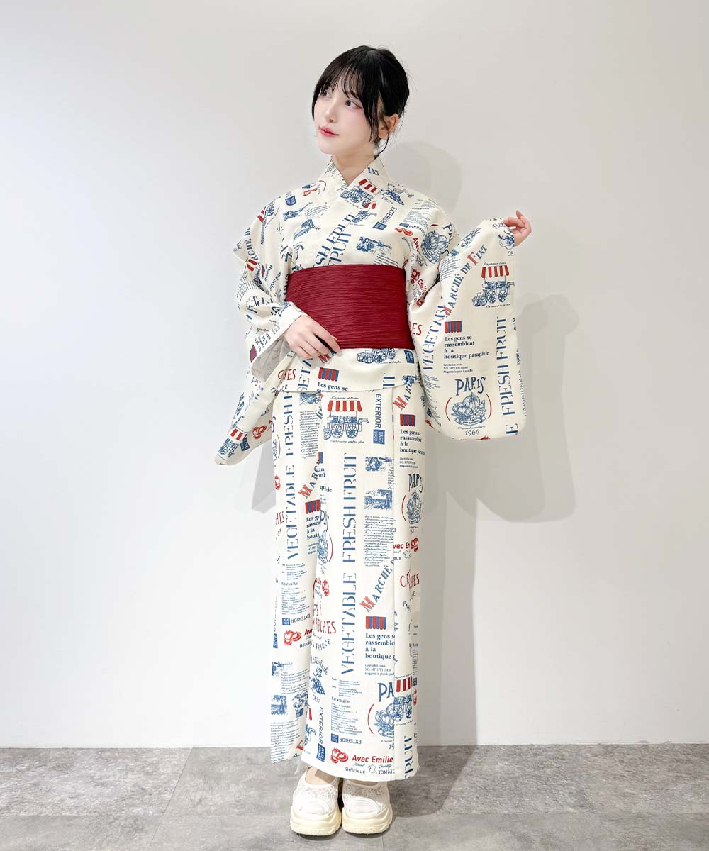off white×blue / 157cm