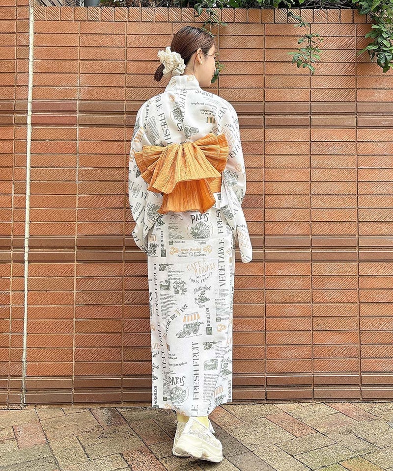 off white×green / 165cm