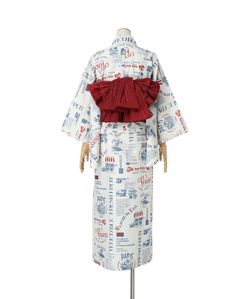 バック (off white×blue)