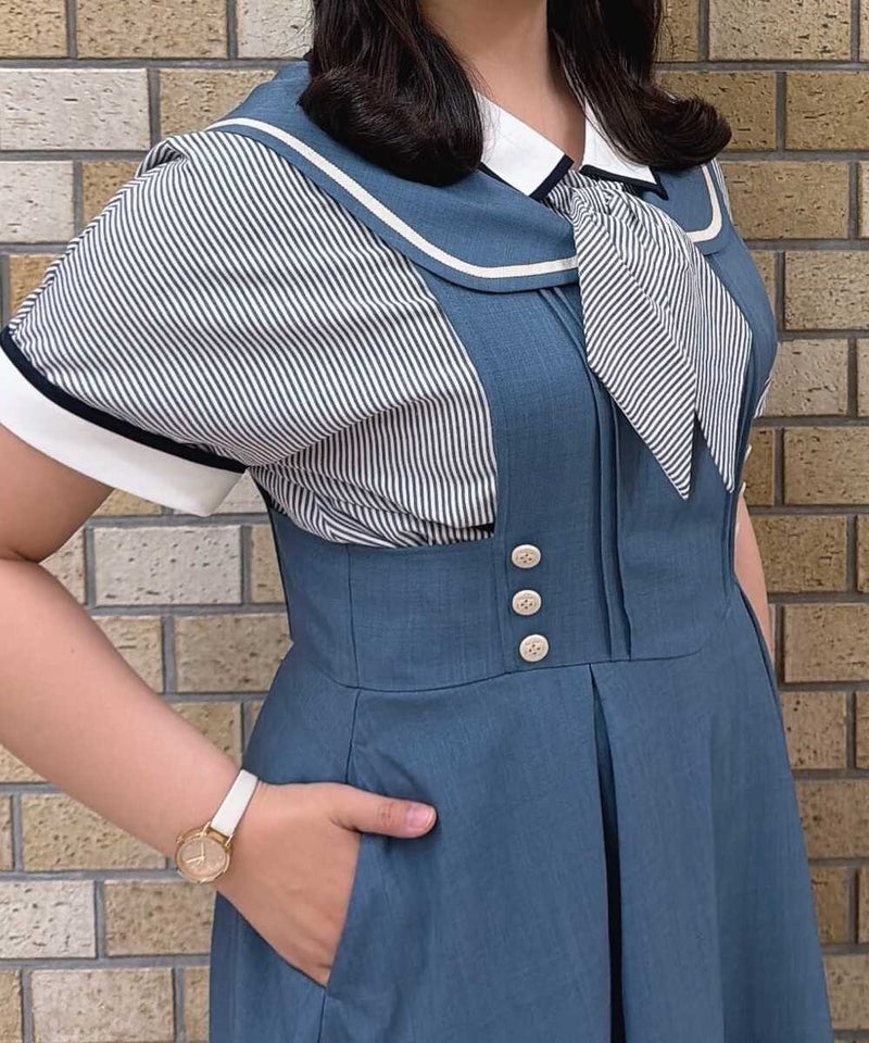 blue / 158cm