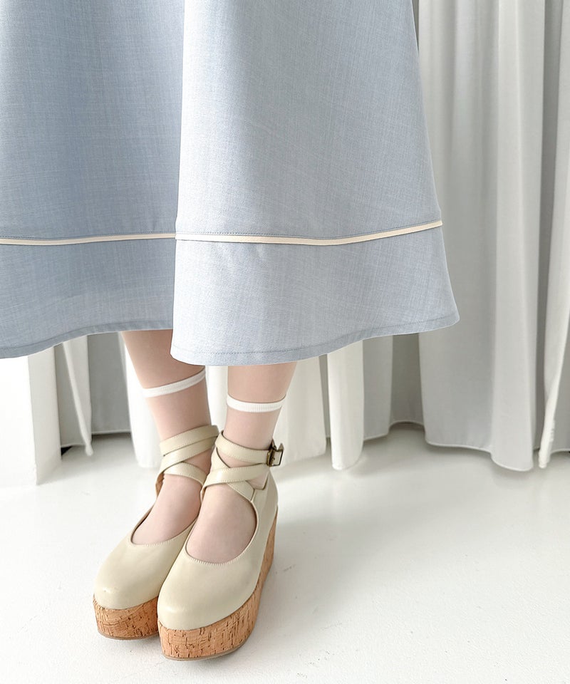 ivory×blue / 158cm