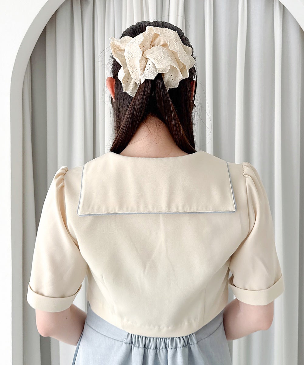 ivory×blue / 158cm
