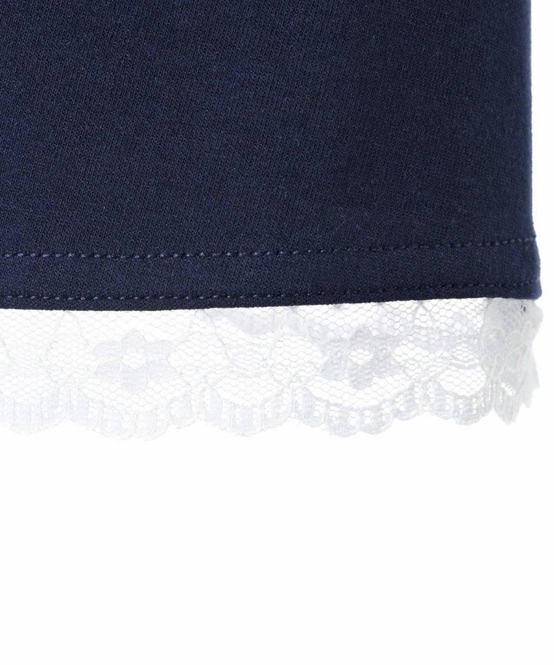 レース (navy)