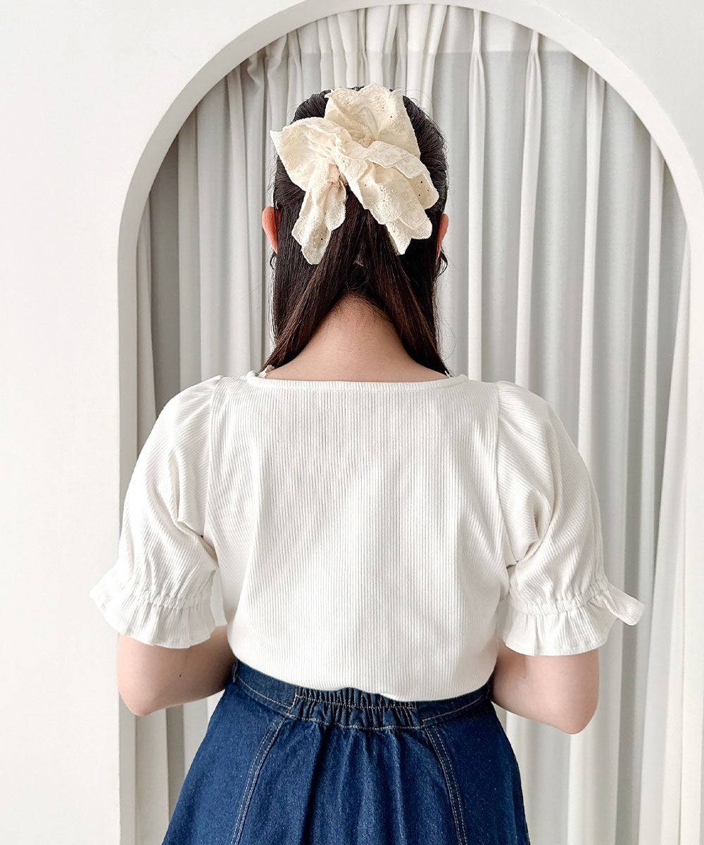 off white×navy / 158cm