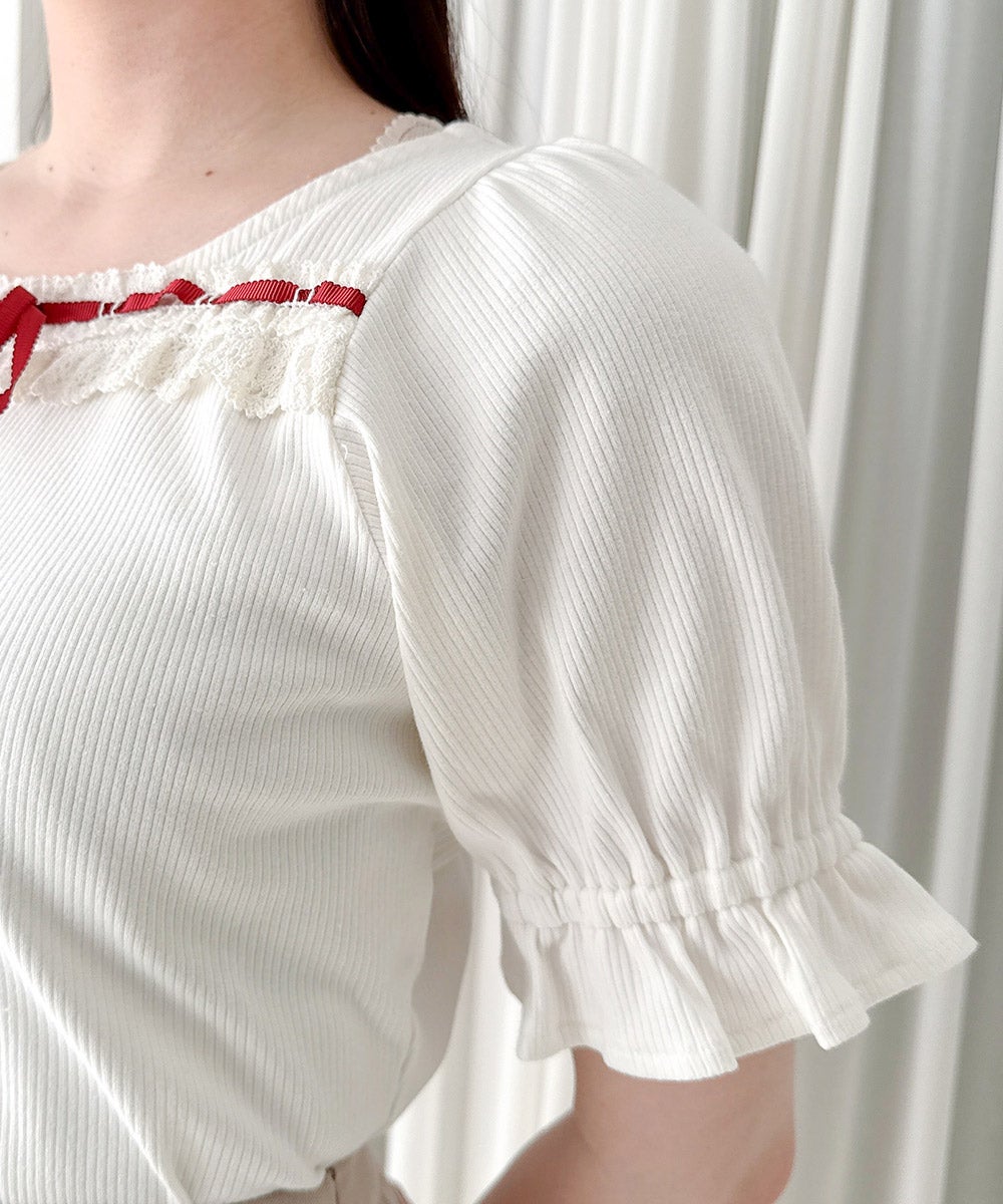 off white×red / 158cm