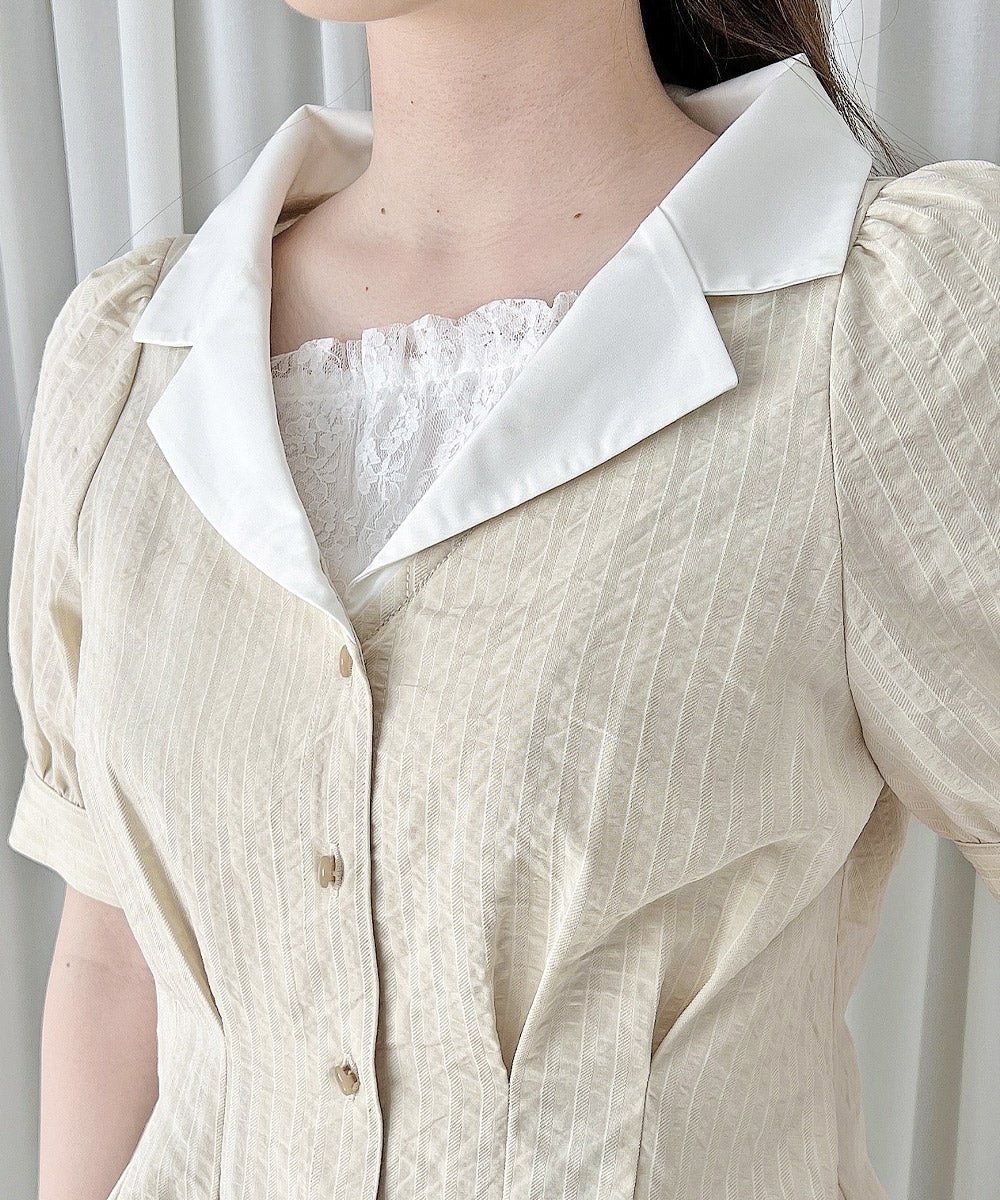 light beige / 158cm