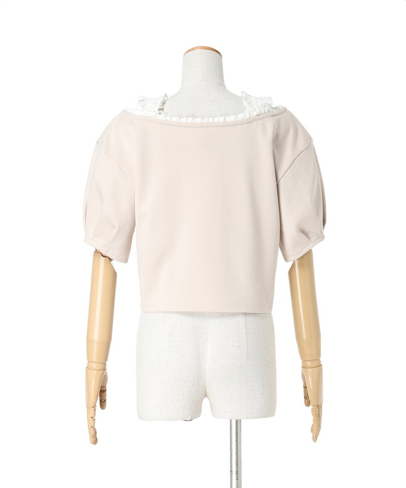 バック (pink beige)