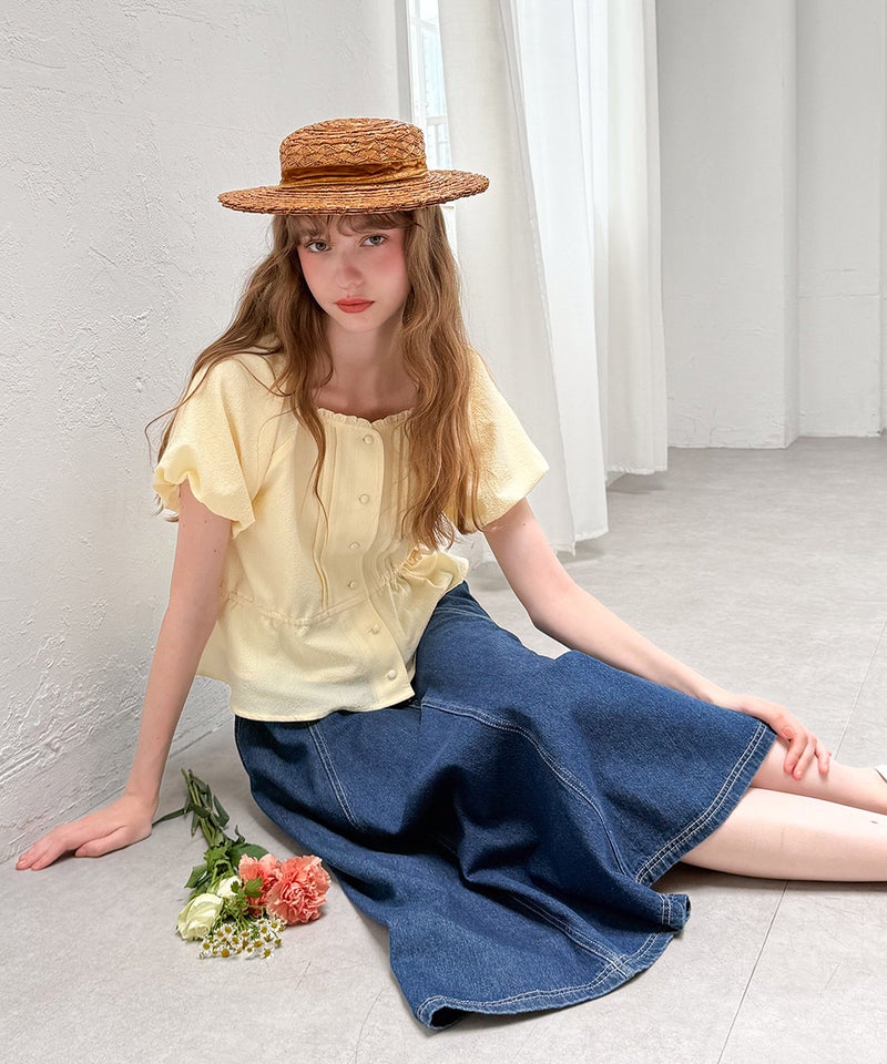 light yellow / 170cm