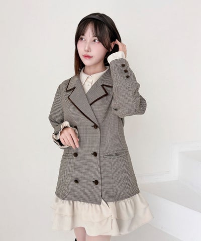 beige×gray / 157cm