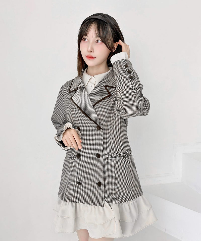 beige×gray / 157cm
