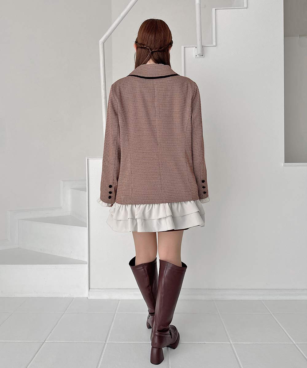 beige×red / 158cm