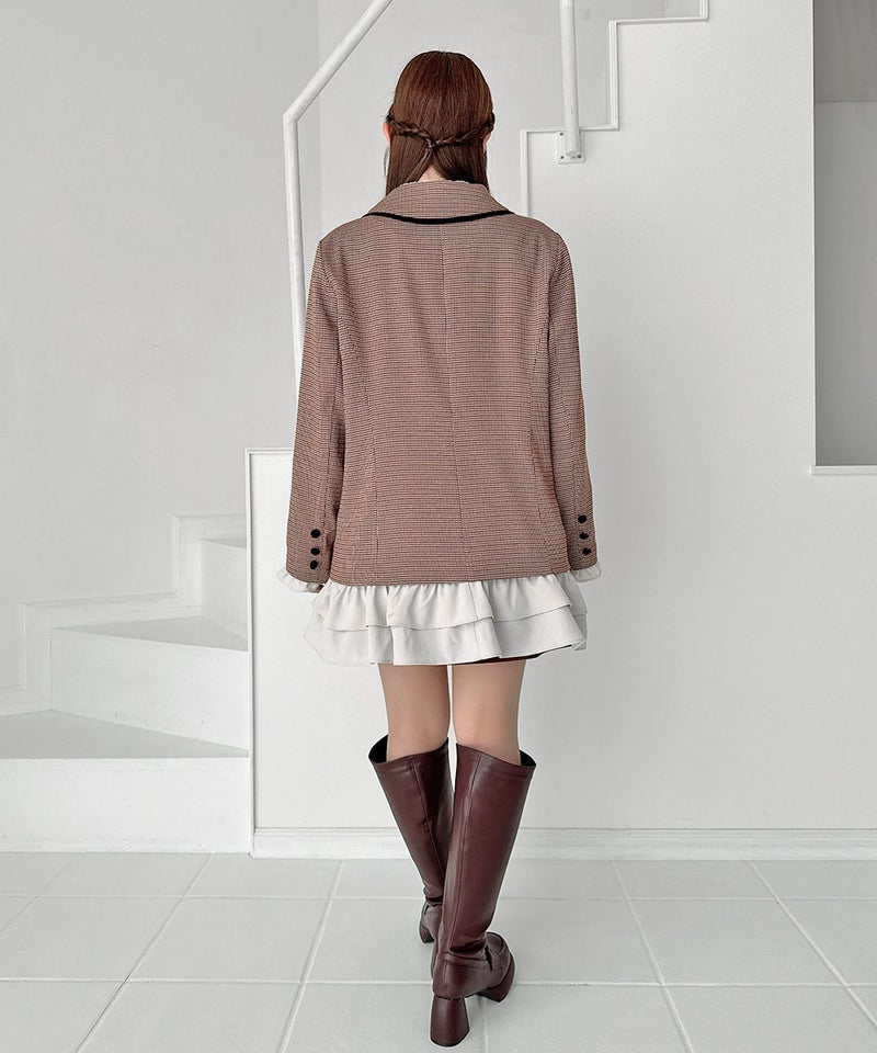 beige×red / 158cm