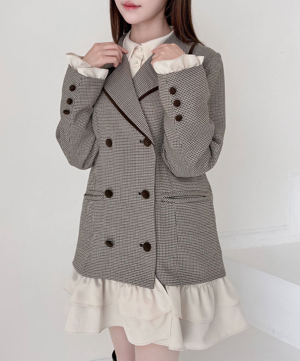 beige×gray / 157cm