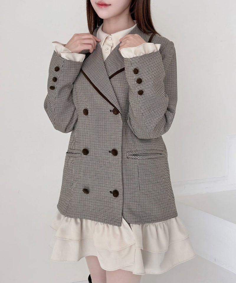 beige×gray / 157cm