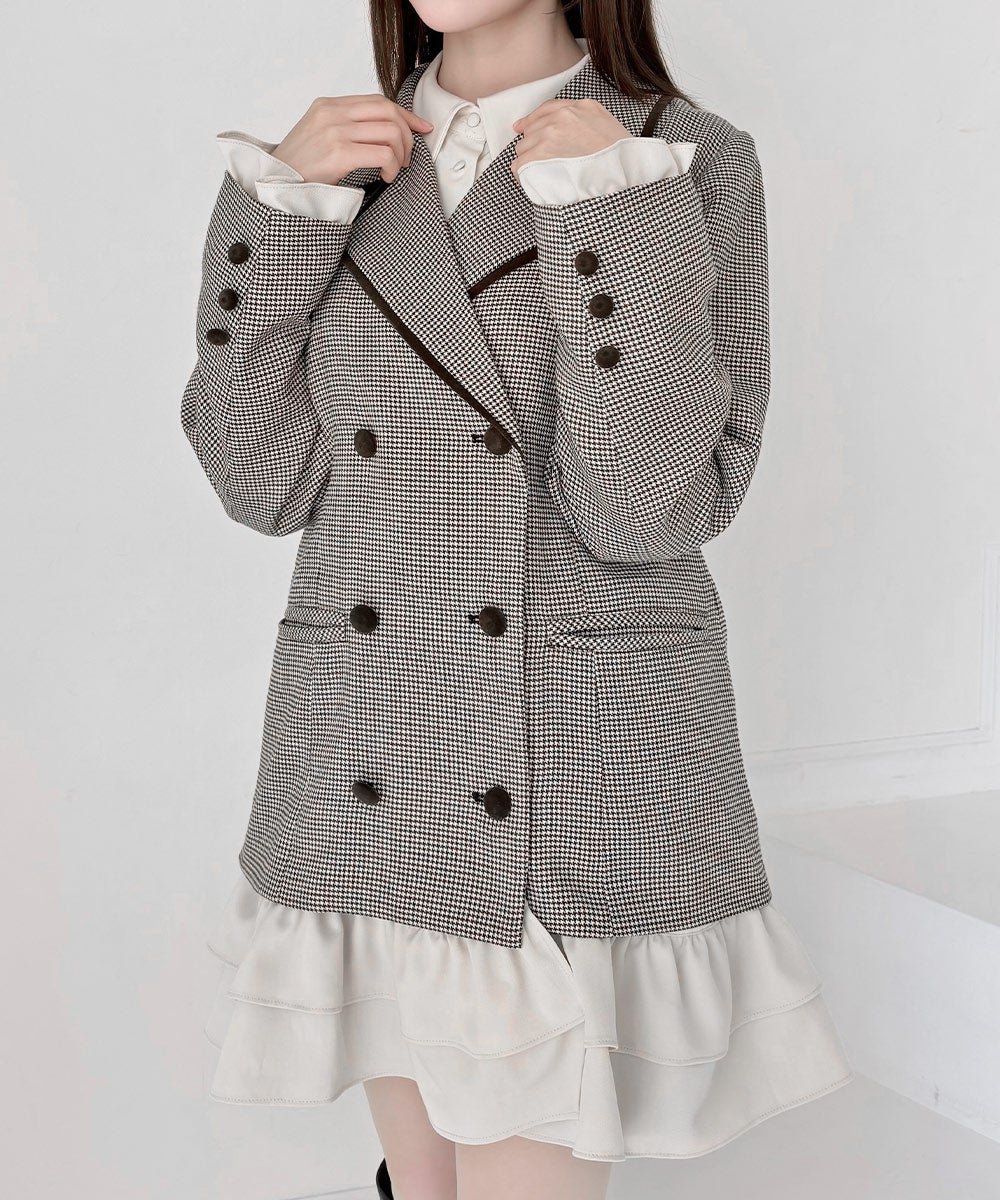 beige×gray / 157cm