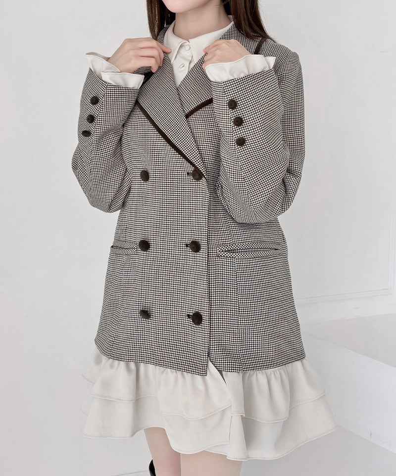 beige×gray / 157cm