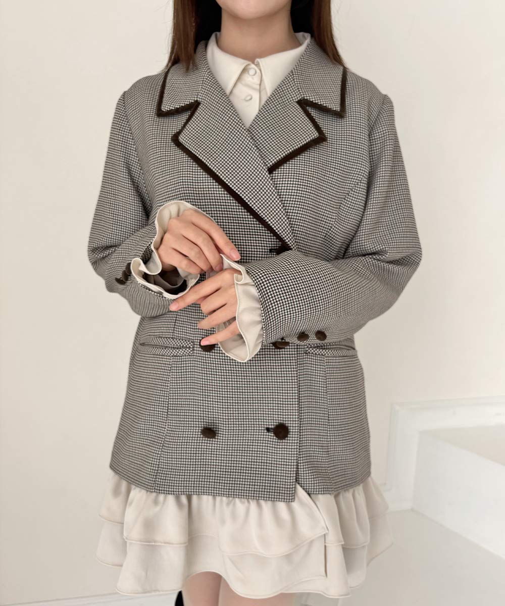 beige×gray / 157cm