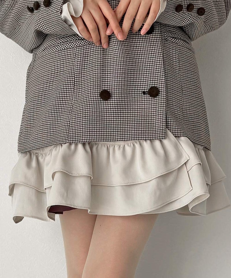 beige×gray / 157cm