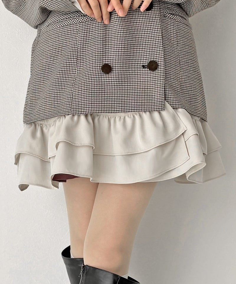 beige×gray / 157cm