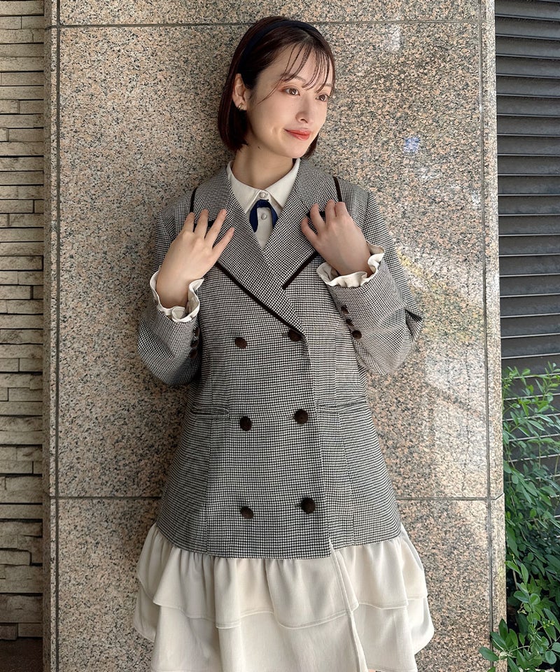 beige×gray / 165cm