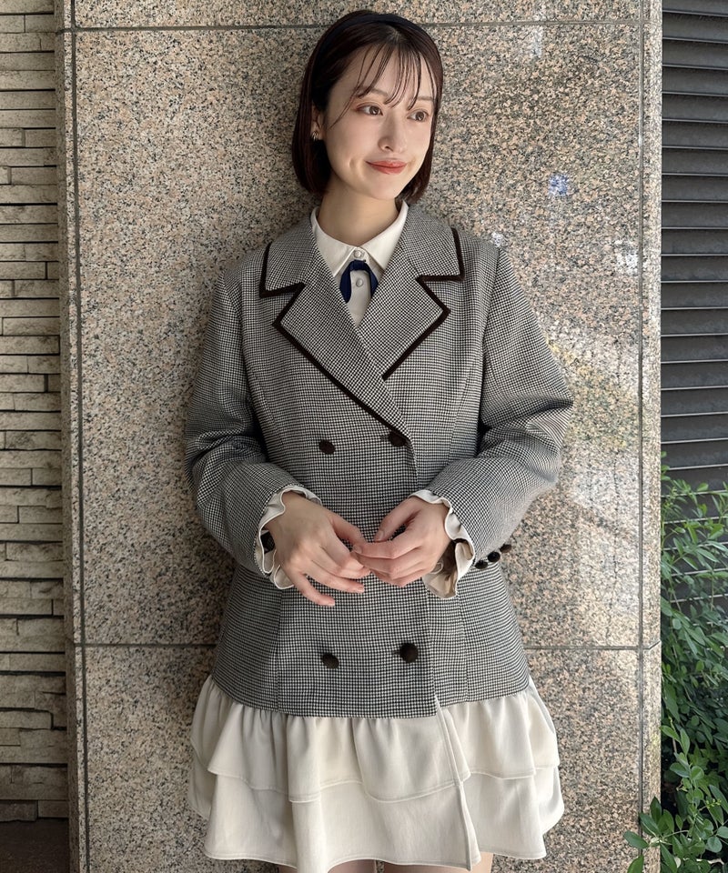 beige×gray / 165cm