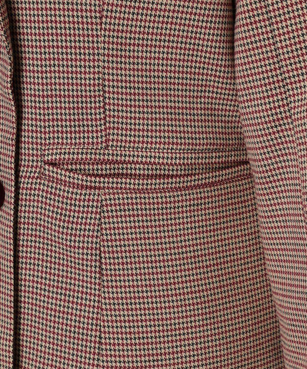 ポケット (beige×red)