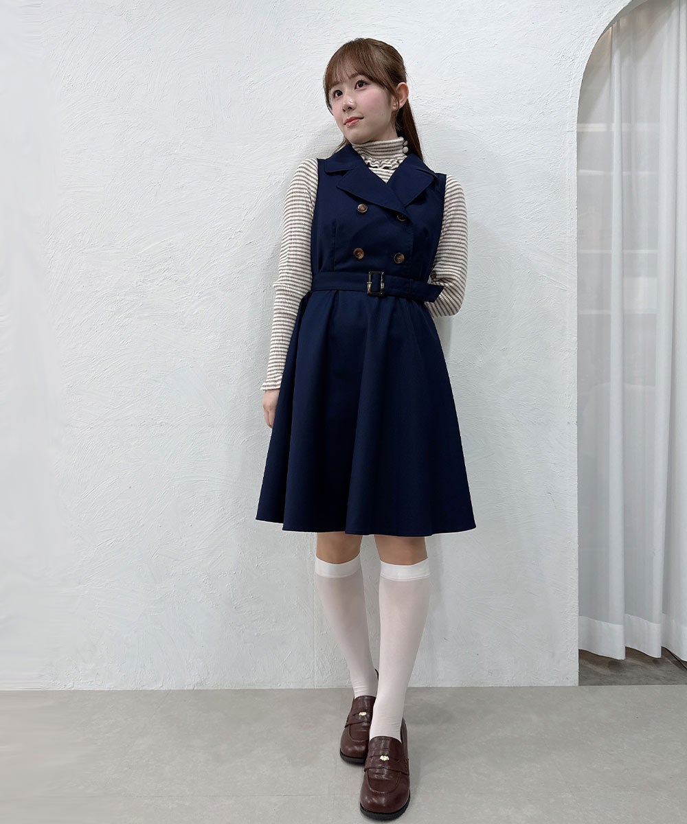 navy / 158cm / ケープを外した状態