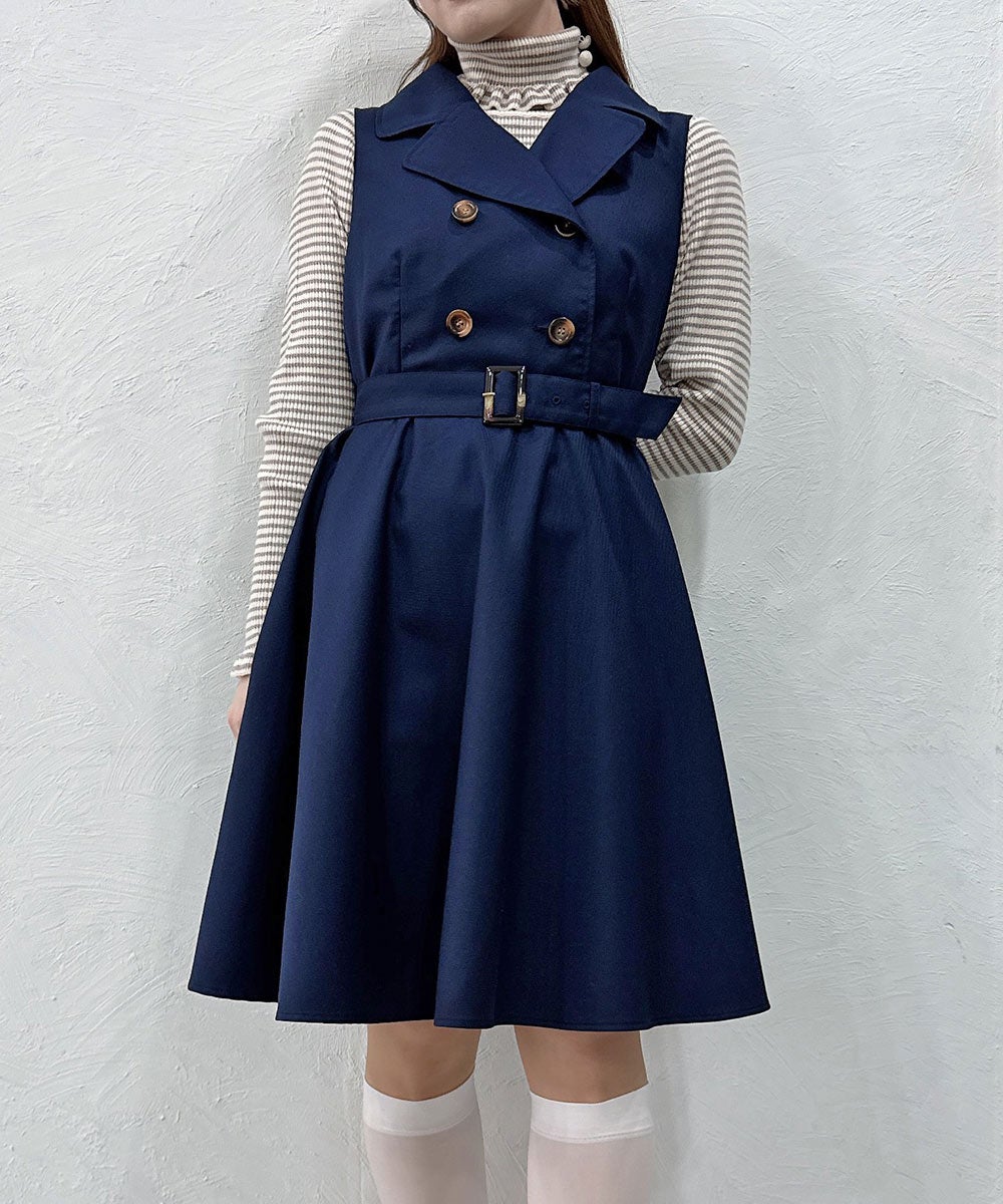 navy / 158cm / ケープを外した状態