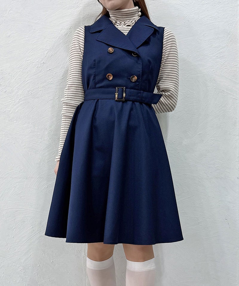 navy / 158cm / ケープを外した状態