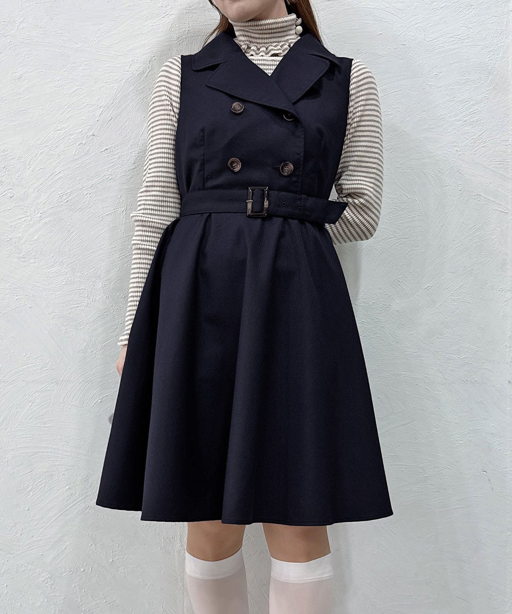 navy / 158cm / ケープを外した状態