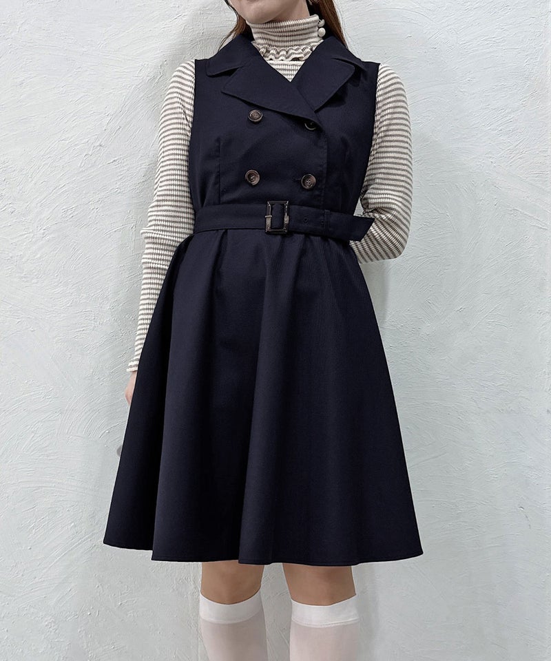 navy / 158cm / ケープを外した状態