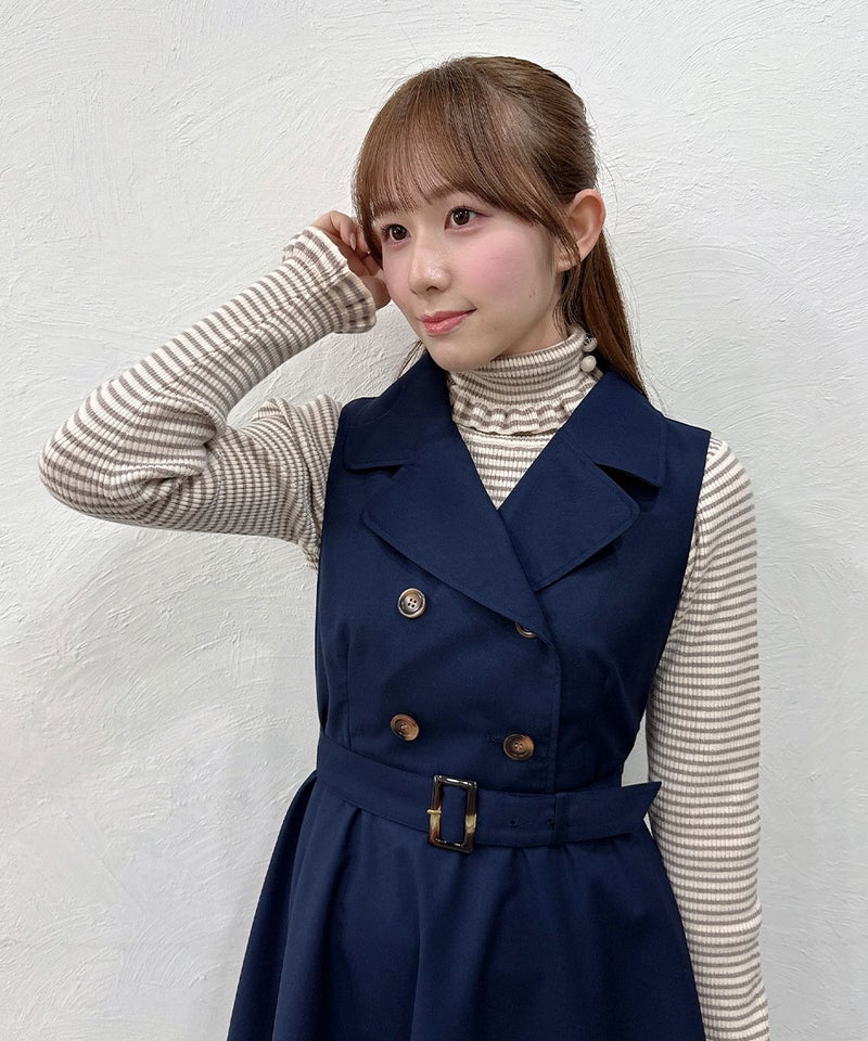 navy / 158cm / ケープを外した状態