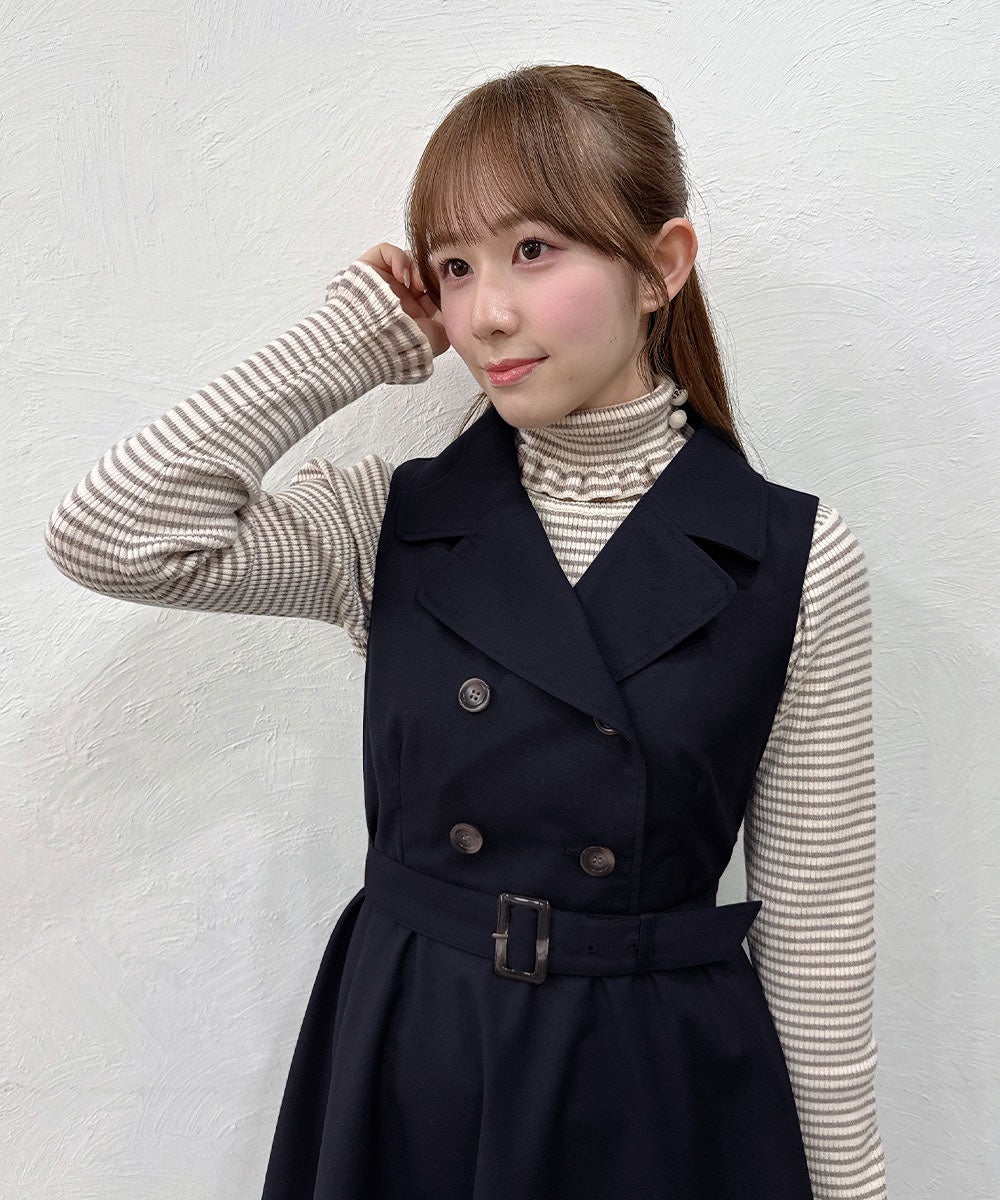 navy / 158cm / ケープを外した状態