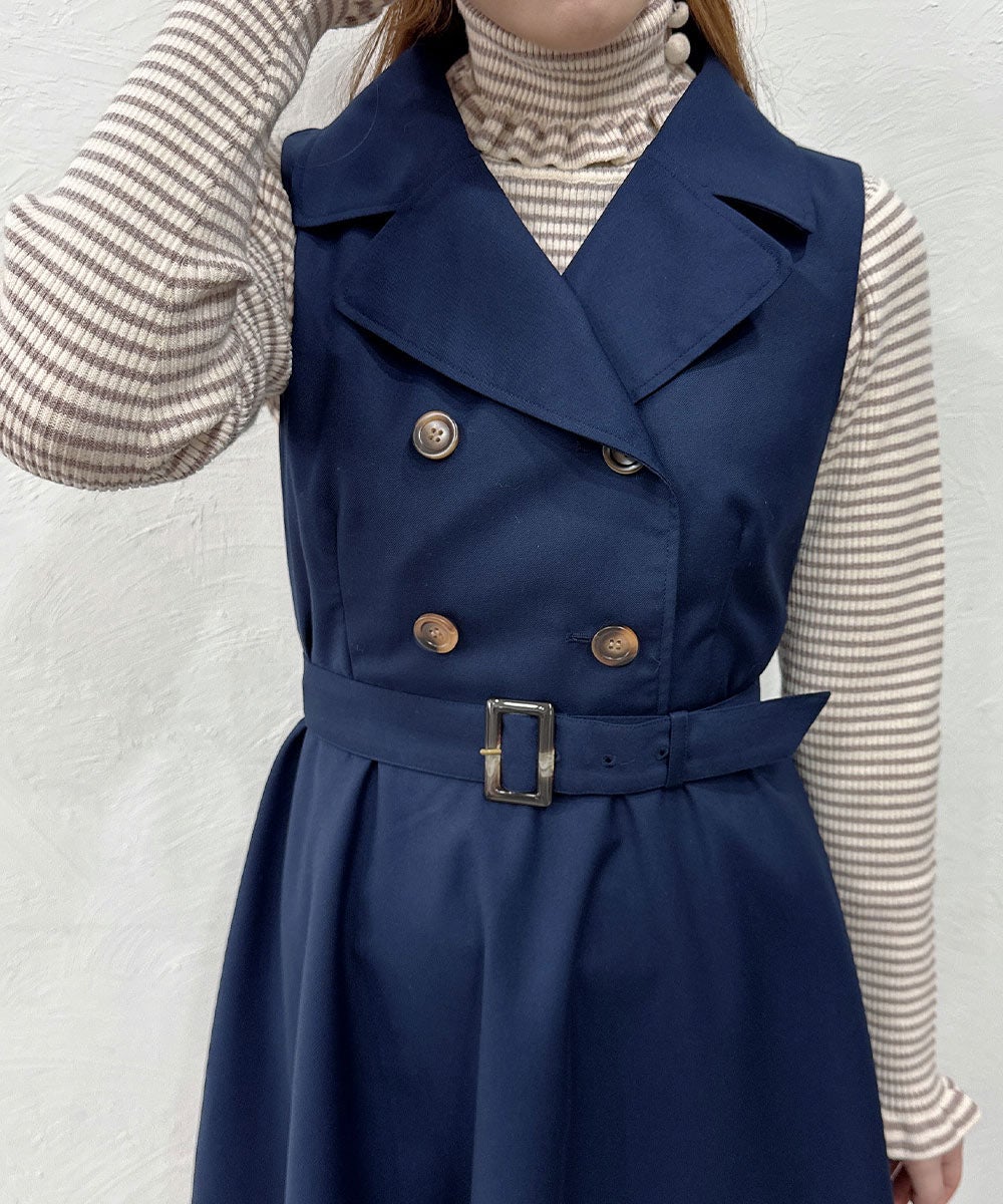 navy / 158cm / ケープを外した状態