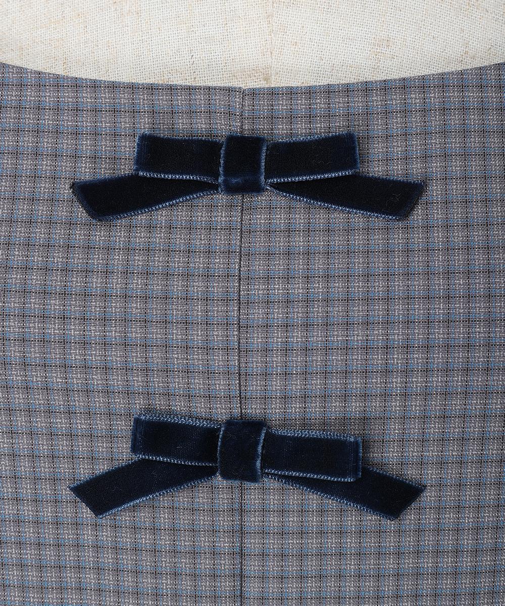 リボン (blue gray)