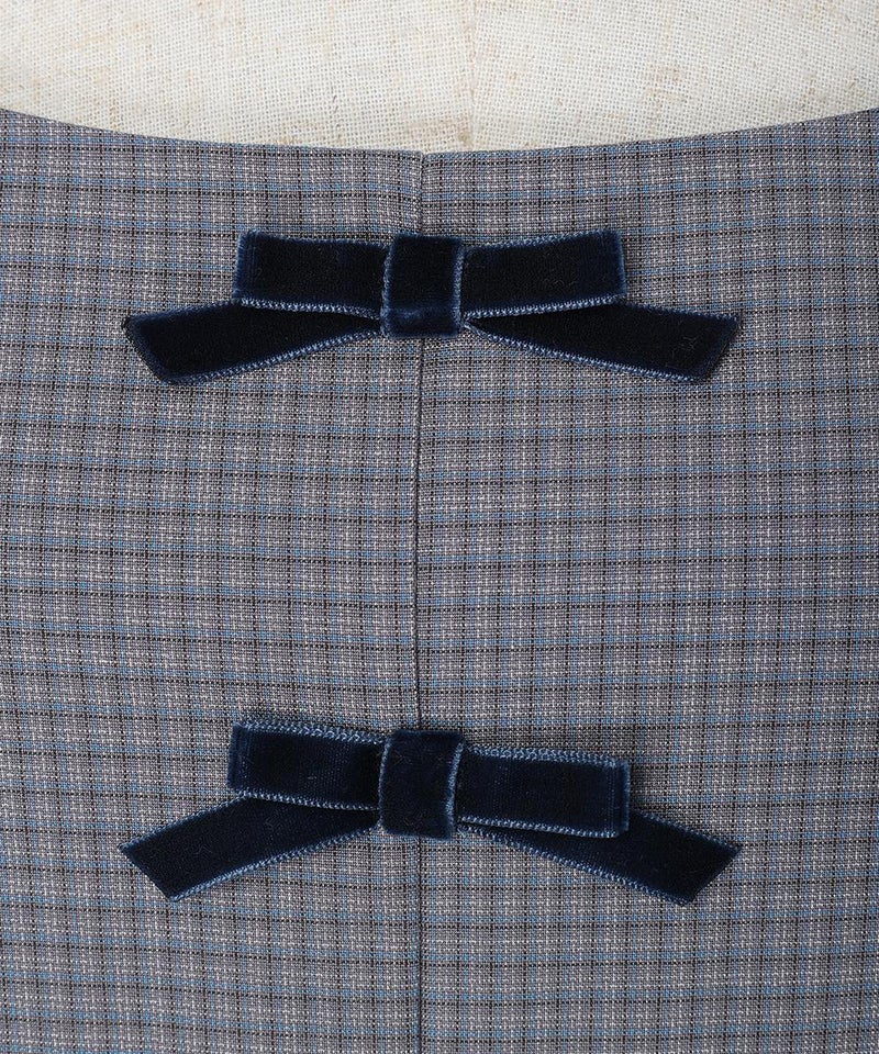 リボン (blue gray)
