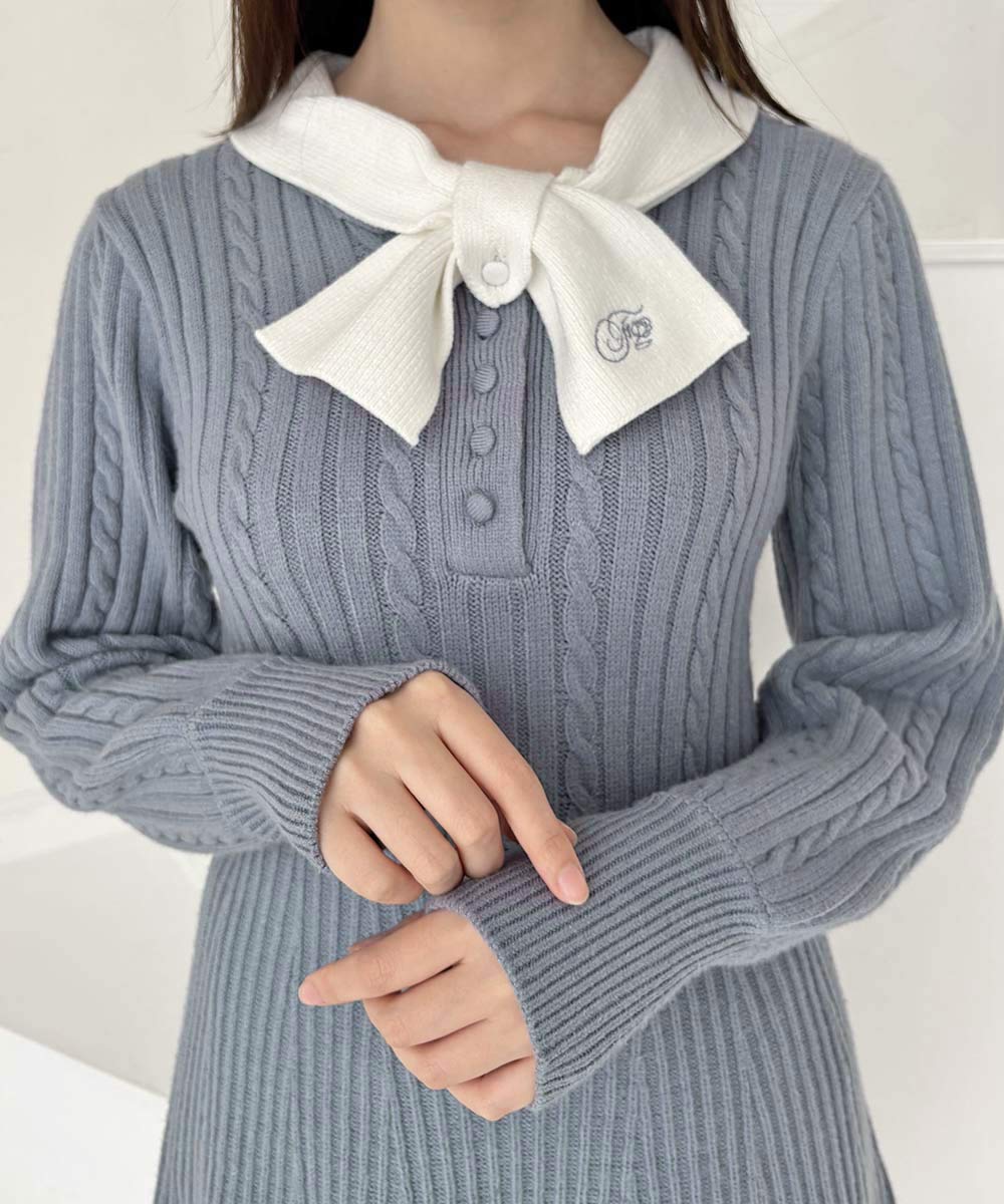 blue gray / 157cm