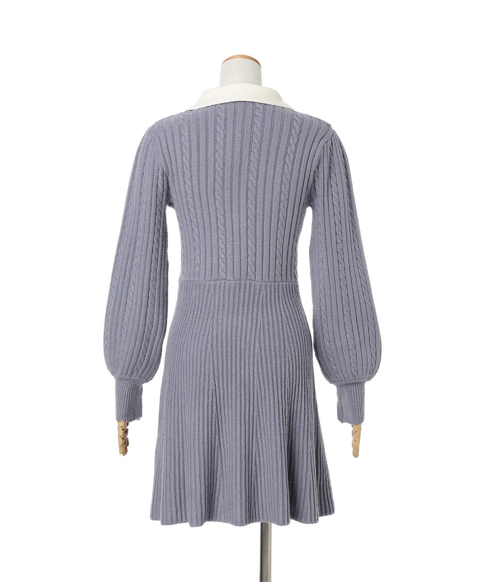バック (blue gray)