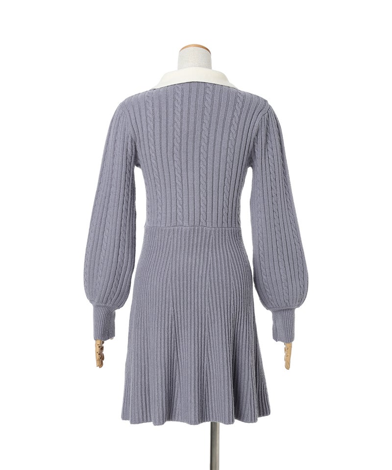 バック (blue gray)