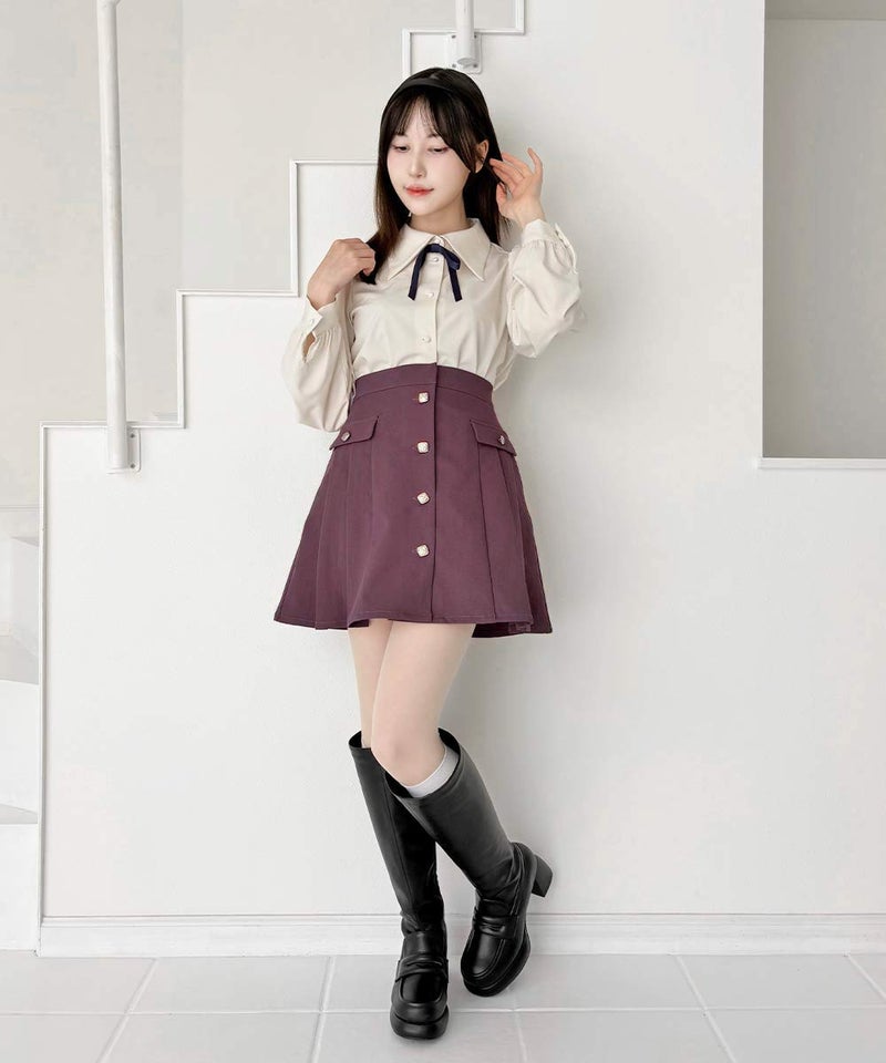 purple / 157cm