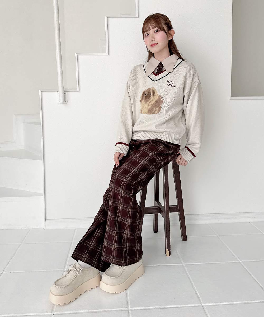 bordeaux / 158cm / 着用サイズ:1