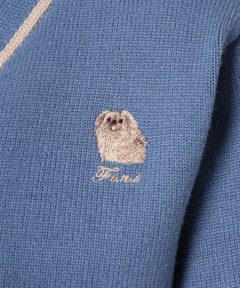 刺繡 (blue)