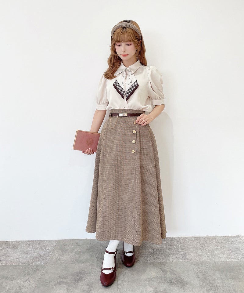 beige×brown / 152cm