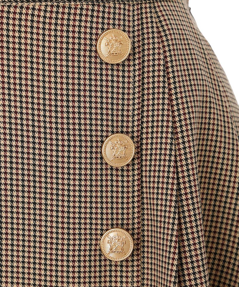 釦 (beige×brown)