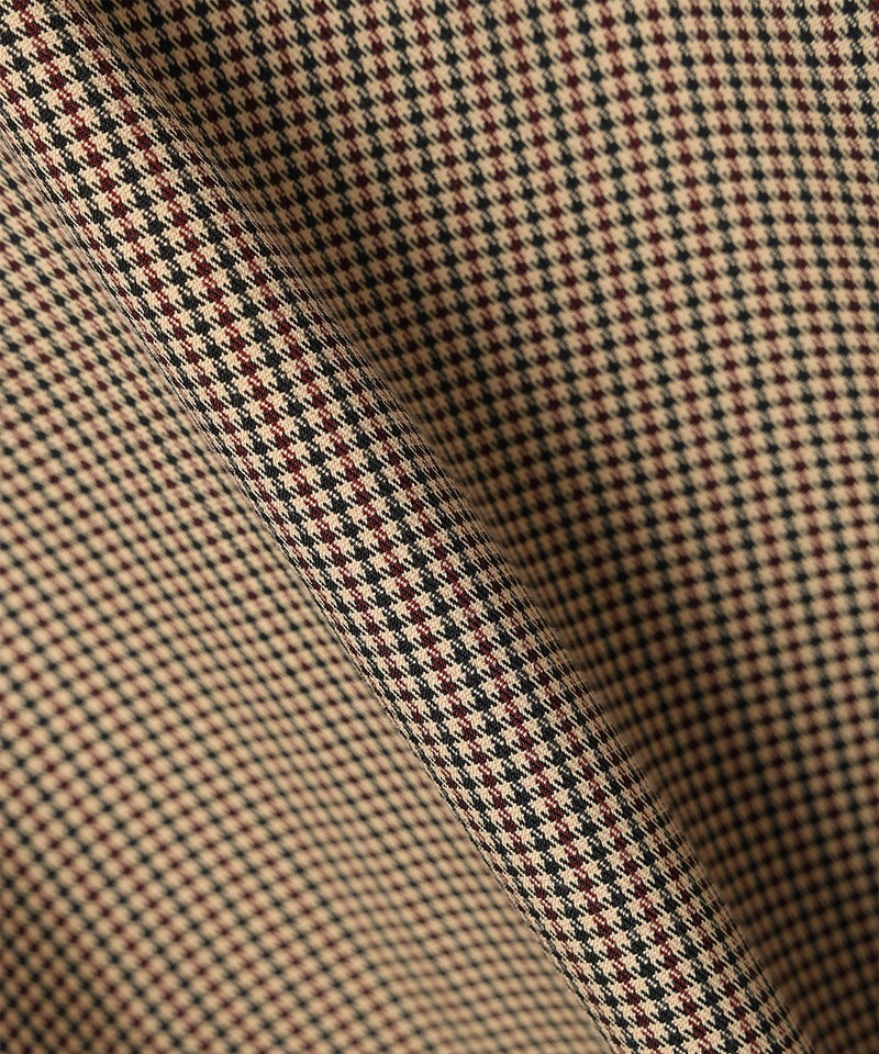 生地アップ (beige×brown)