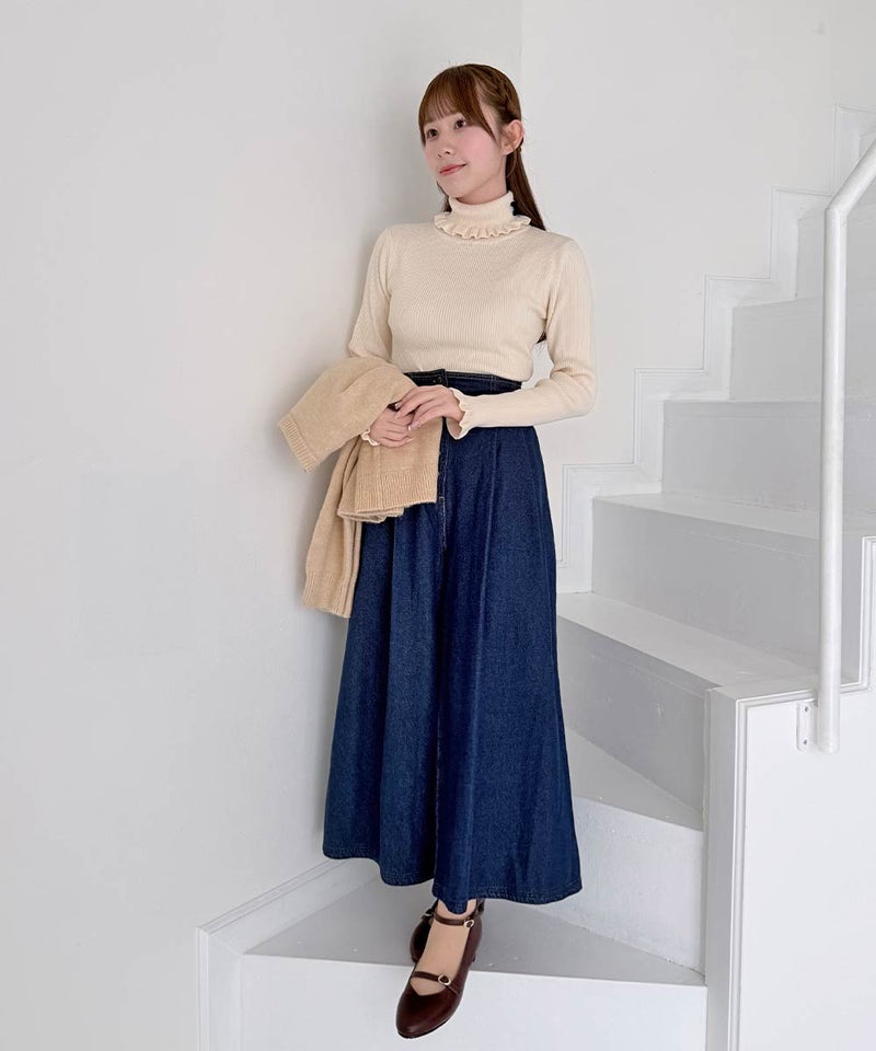 indigo / 158cm / 着用サイズ：0