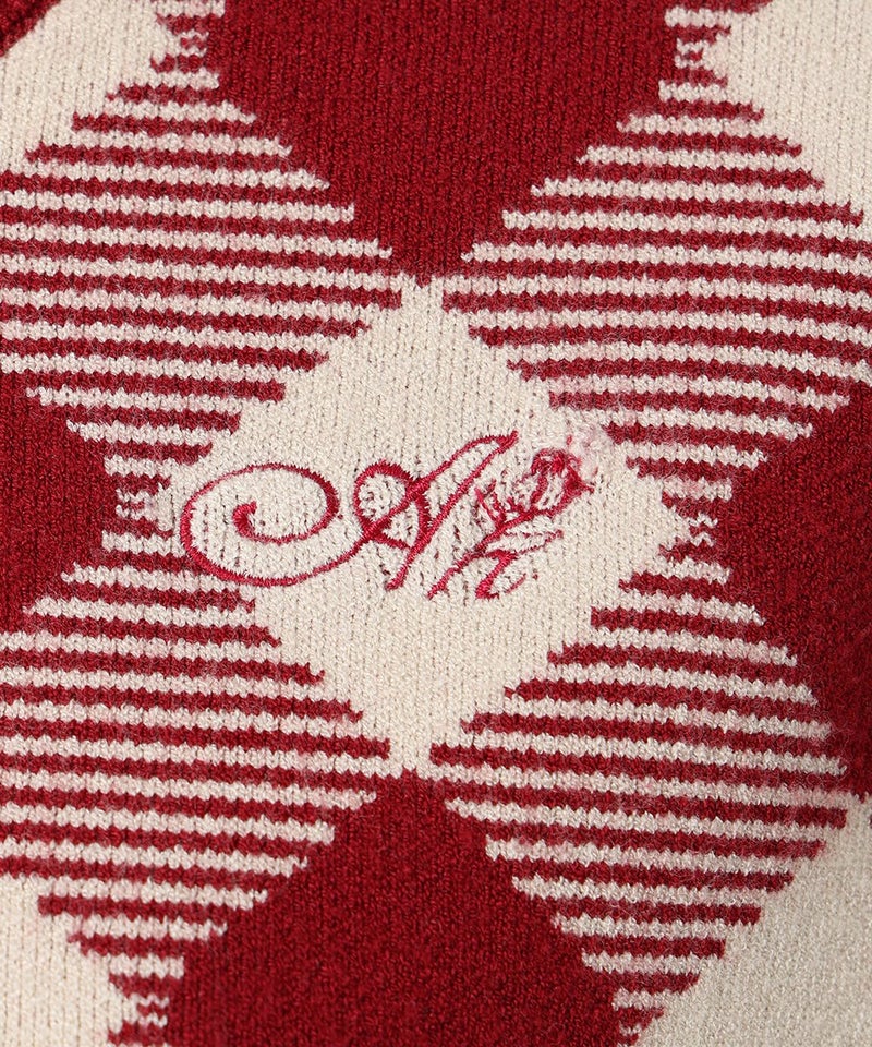 刺繡 (red)