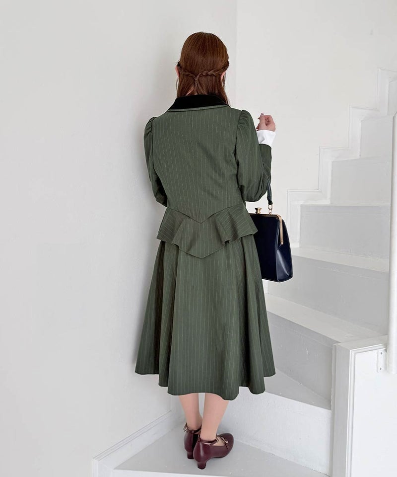 dark green / 158cm