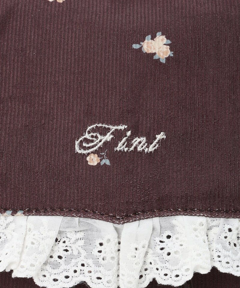 ロゴ刺繡 (brown)