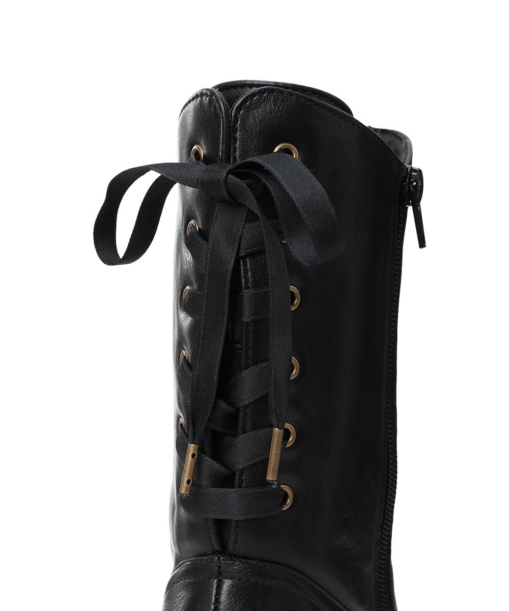 レースアップ (black)